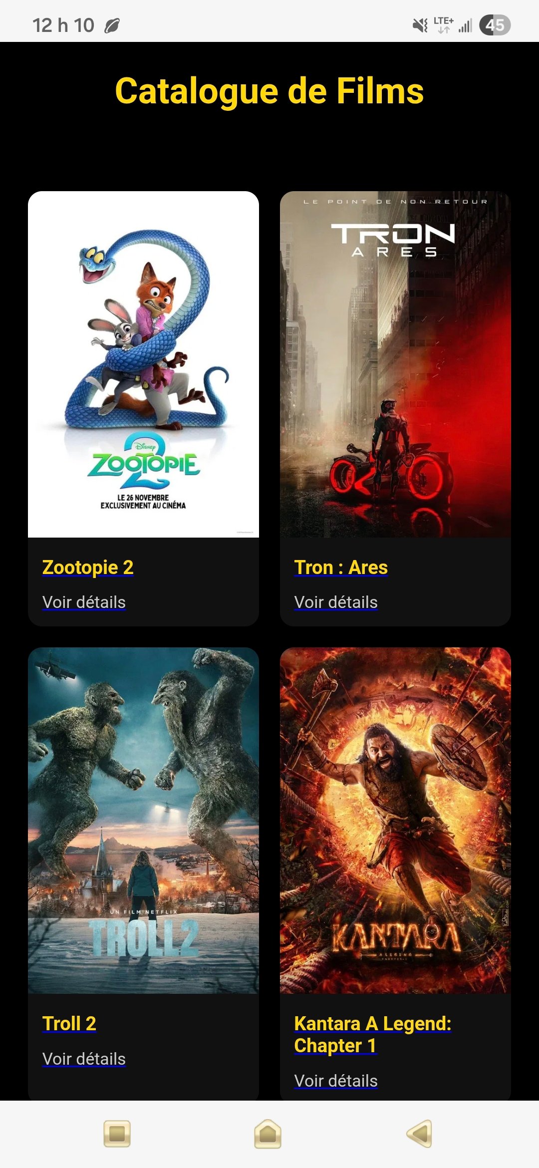 Version mobile d’un site premium HC DESIGN